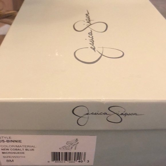 Cobalt blue pumps shoes - Picture 6 of 6